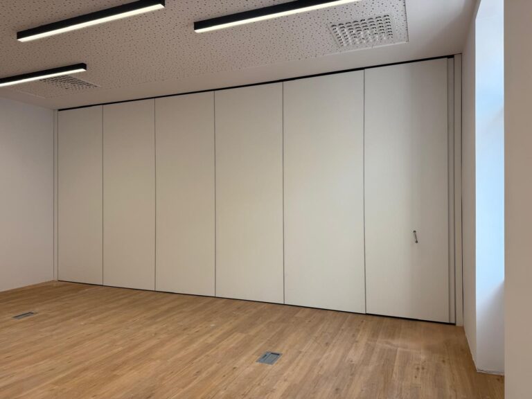 Pomično pregradna stijena s visokom zvučnom izolacijom